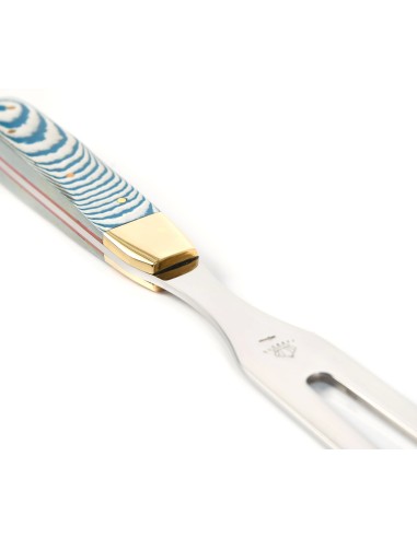 Terbutz Gran Trinche (Micarta Celeste y Blanca)