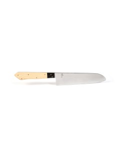Terbutz Santoku (Micarta Beige)