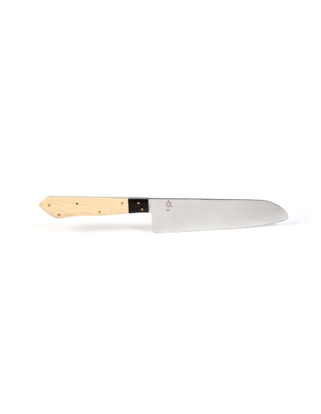 Terbutz Santoku (Micarta Beige)