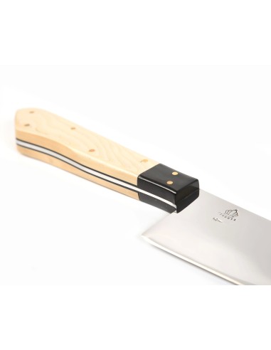 Terbutz Santoku (Micarta Beige)